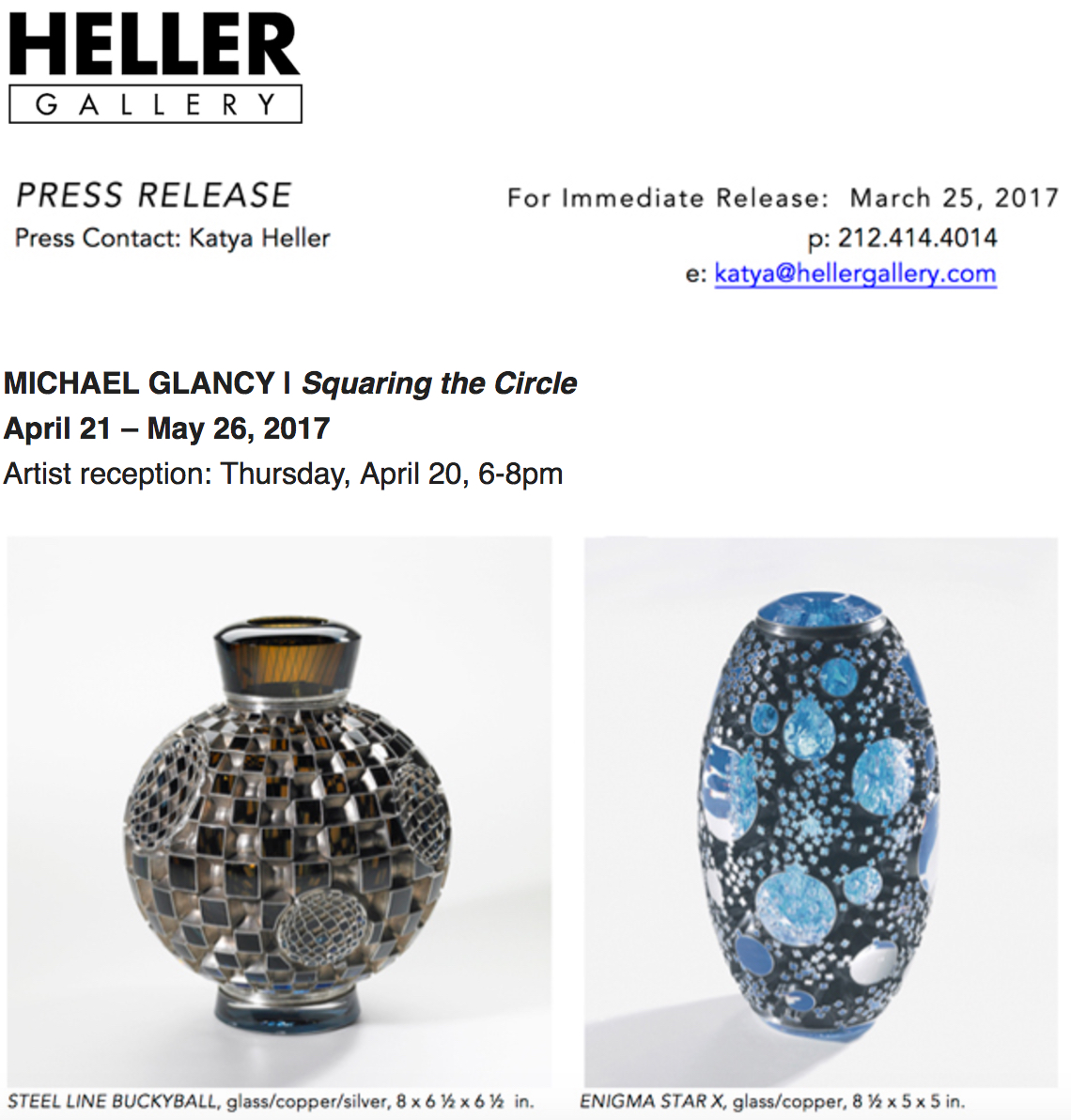 Heller Press Release